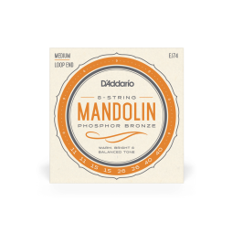 D’addario EJ74 11-40 Medium Set Mandolin Strings