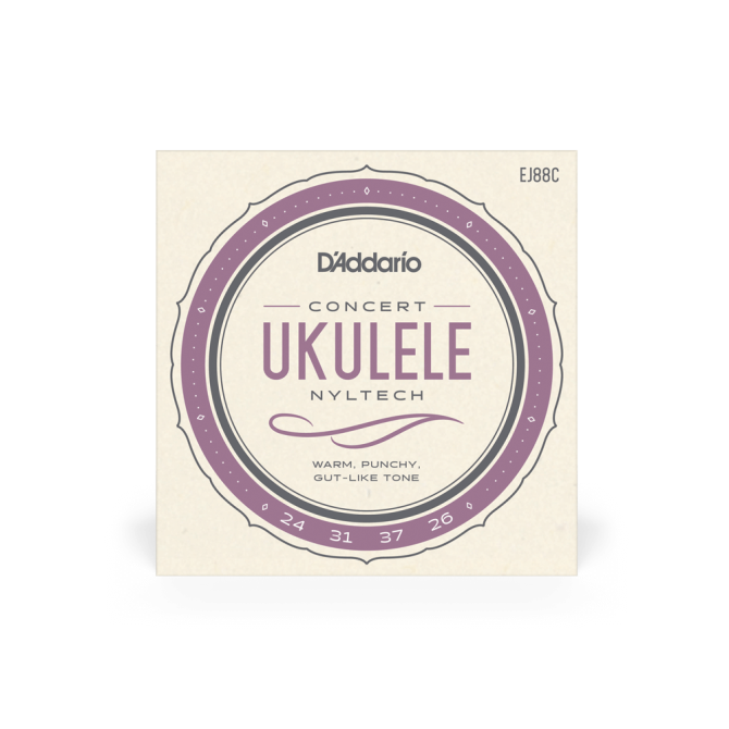 D’addario EJ88C Nyltech Concert Ukulele Strings