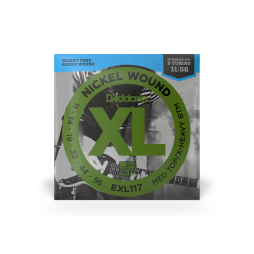 D’addario EXL117 11-56 Medium Top/Extra Heavy Bottom Electric Guitar Strings