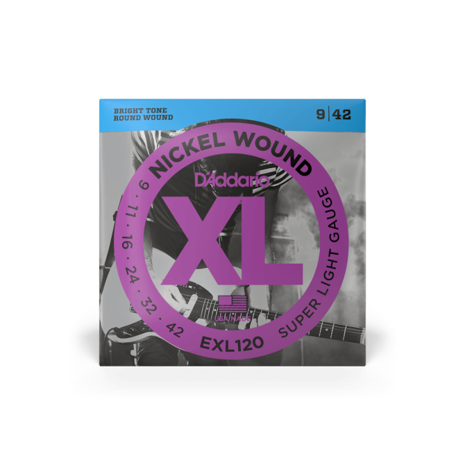 D’Addario EXL120 09-42 Super Light Electric Guitar Strings