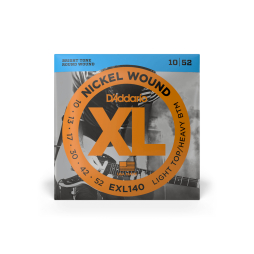 D’addario EXL140 10-52 Light Top/Heavy Bottom Electric Guitar Strings