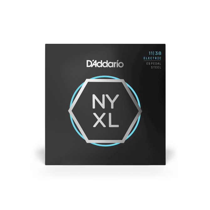 D’addario NYXL 11-38 Regular Light E9 Pedal Steel Guitar Strings