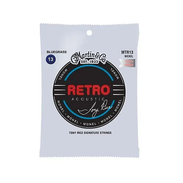 Martin MTR13 Tony Rice's Choice Retro Acoustic Medium Strings