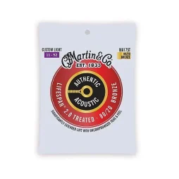 Martin MA175T Treated 80/20 Bronze Custom Light Strings