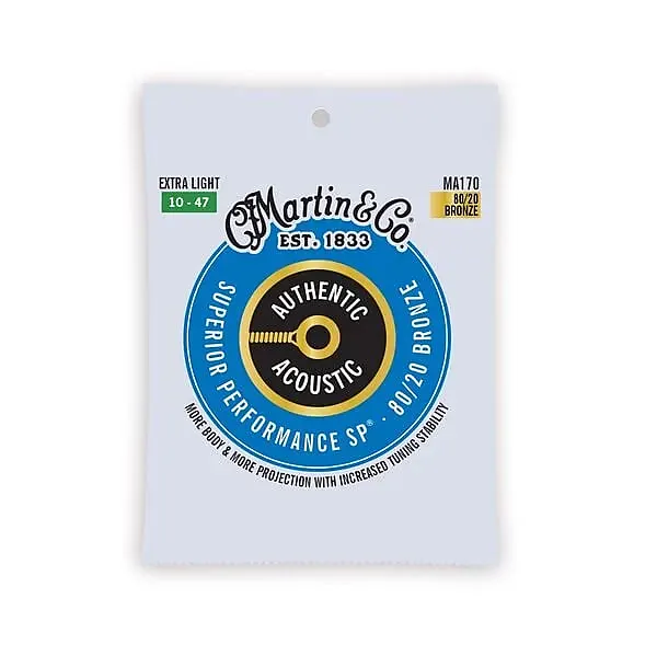 Martin MA170 80/20 Bronze Extra Light Strings