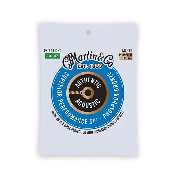 Martin MA530 Phosphor Bronze Extra Light Strings