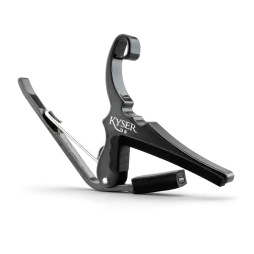Kyser Acoustic Guitar Capo Black Chrome