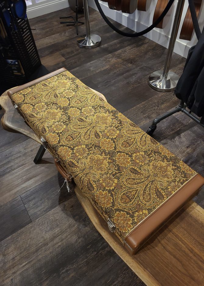 PRS Brown Paisley Hardshell Case for Singlecut Guitars