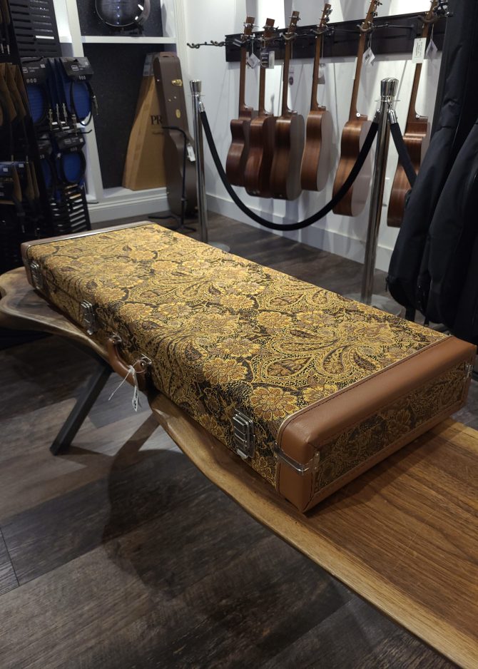 PRS Brown Paisley Hardshell Case for Singlecut Guitars
