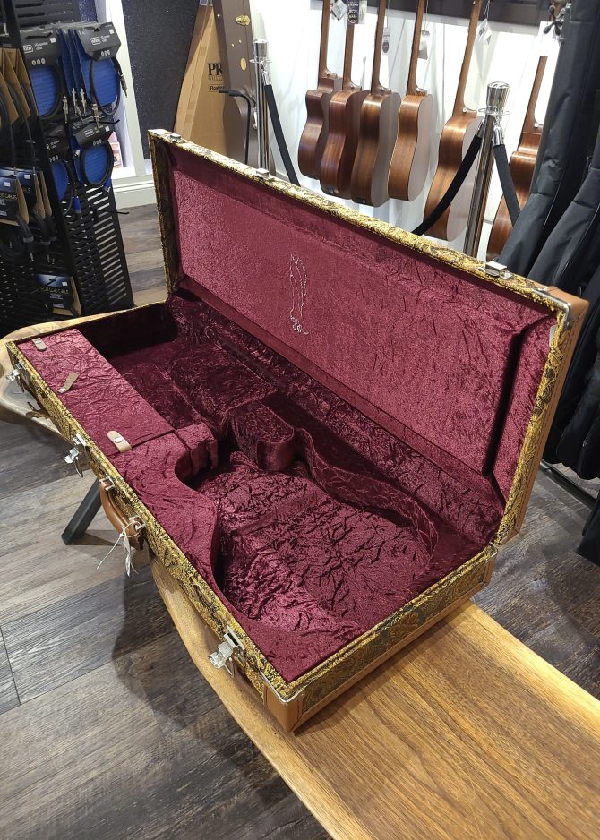 PRS Brown Paisley Hardshell Case for Singlecut Guitars