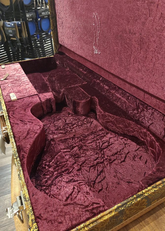 PRS Brown Paisley Hardshell Case for Singlecut Guitars