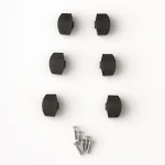 PRS Tuning Buttons for Low Mass Tuners, Set of Six Black