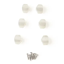 PRS Tuner Buttons for Low Mass Tuners, Set of Six Pearloid