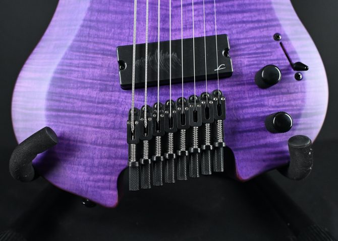 Legator Ghost G8FSS-PR Purple Flame 8-String #284