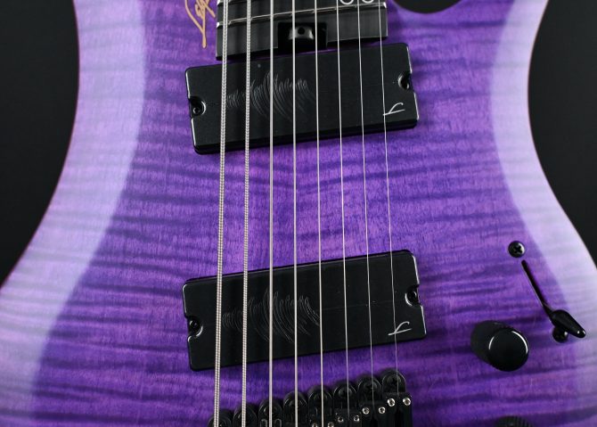 Legator Ghost G8FSS-PR Purple Flame 8-String #284