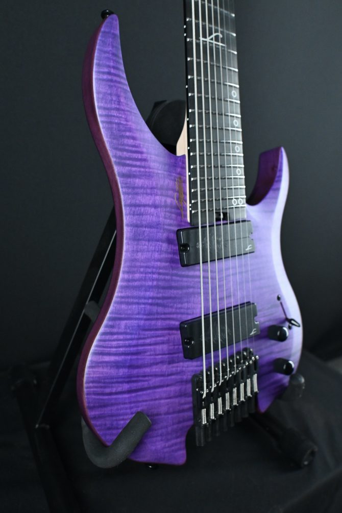 Legator Ghost G8FSS-PR Purple Flame 8-String #284