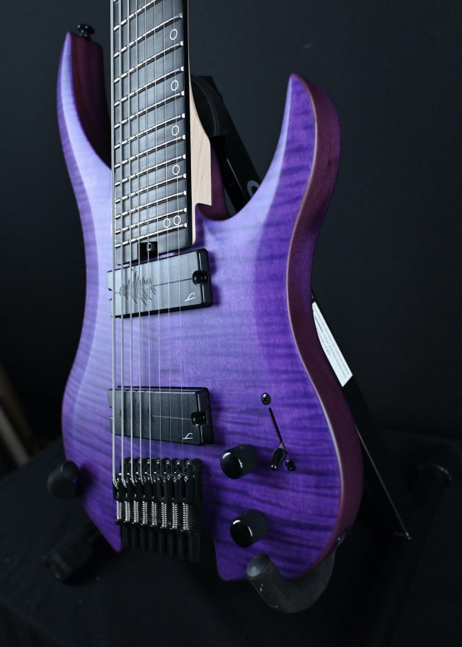 Legator Ghost G8FSS-PR Purple Flame 8-String #284