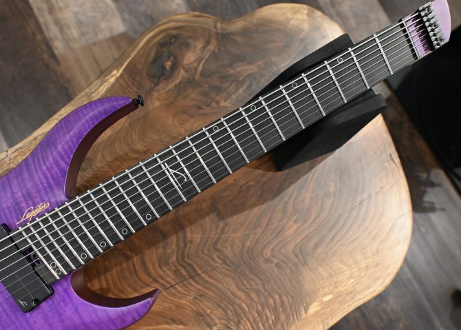 Legator Ghost G8FSS-PR Purple Flame 8-String #284