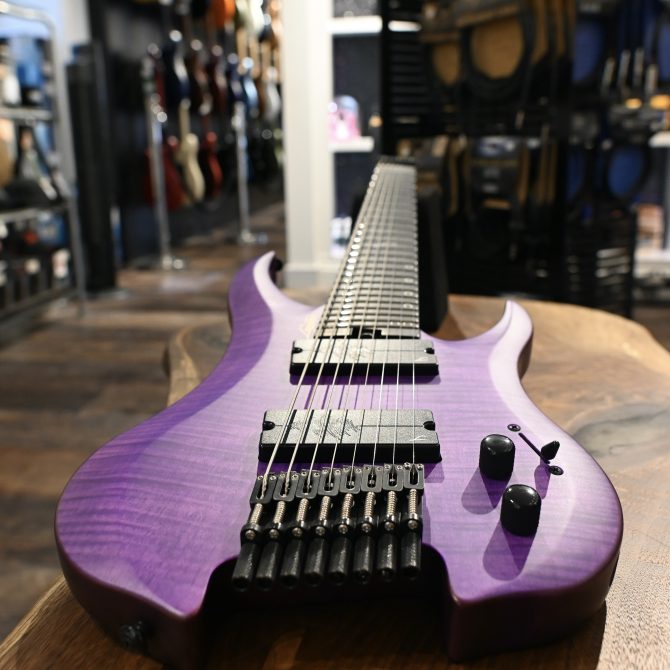 Legator Ghost G8FSS-PR Purple Flame 8-String #284