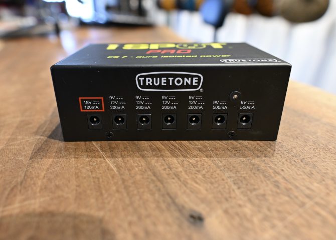 Truetone 1 SPOT PRO CS 7 Pedal Power Supply
