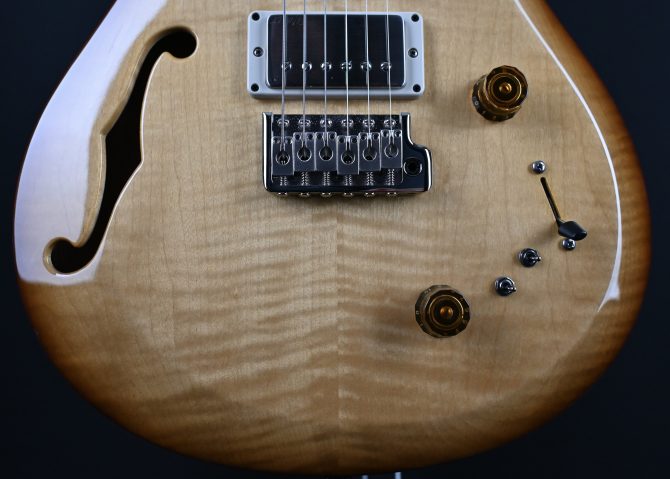PRS S2 Special Semi-Hollow Faded Gray Black Purple Burst #402 (Copy)