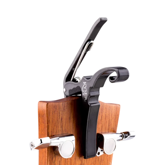 Kyser Acoustic Guitar Capo Black Chrome