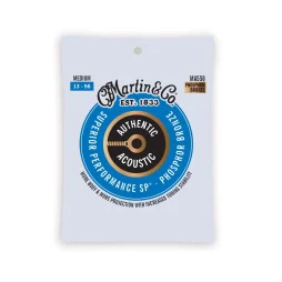 Martin Ma550 Authentic Acoustic SP® Guitar Strings Phosphor Bronze (13 - 56)