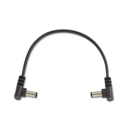 Rockboard Flat Power Cable, Angled/Angled 15cm (5 29/32")