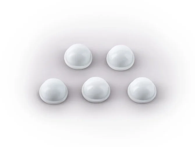 Rockboard LED Damper, Defractive Cover for bright LEDs, 5 pcs. - Small