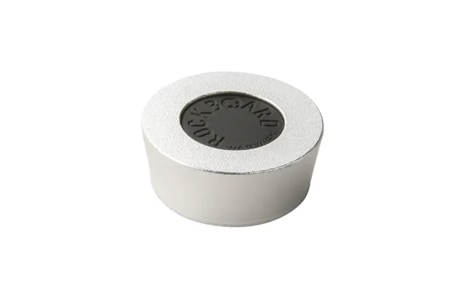 Rockboard BigToe Footswitch Topper, 3 pcs. - Silver