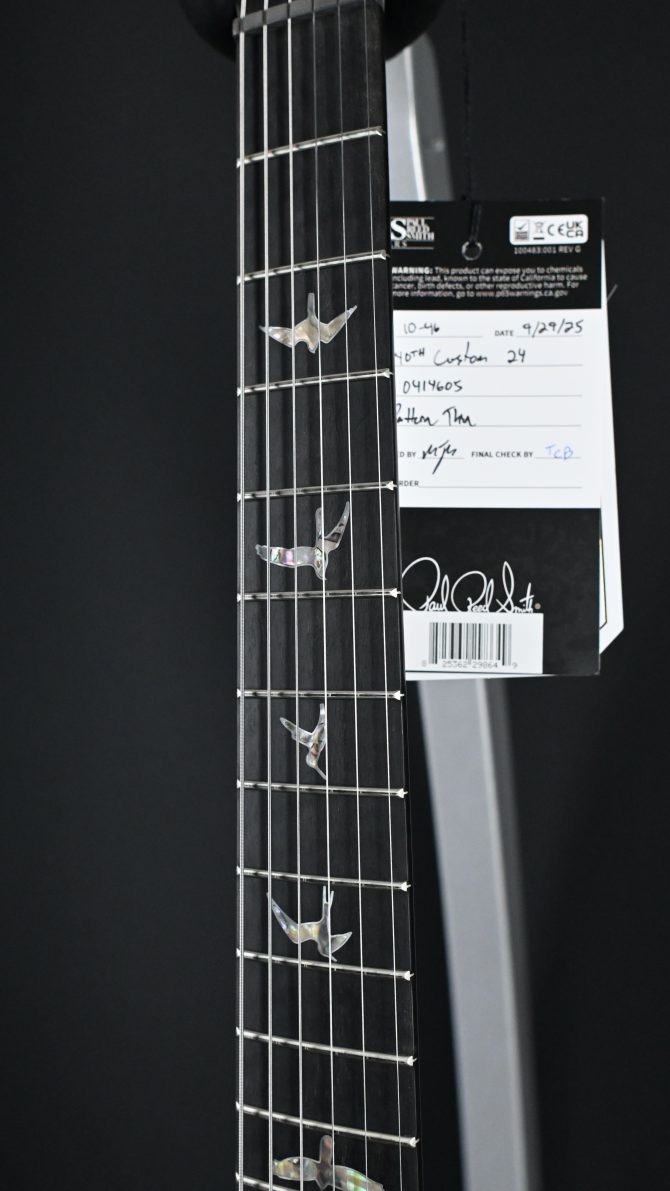 PRS 40th Anniversary Custom 24 Satin Limited Edition Faded Whale Blue w/ Silver Back #605