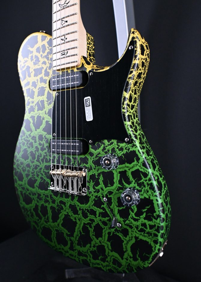 PRS NF 53 Sprayers Choice Satin Green Crackle Fade #033