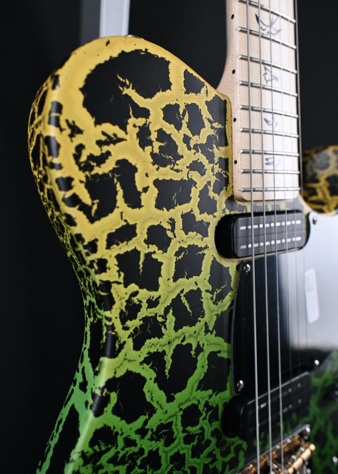 PRS NF 53 Sprayers Choice Satin Green Crackle Fade #033