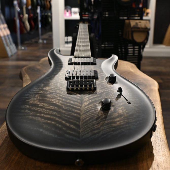 PRS Mark Holcomb Signature Holcomb Wraparound Blue Burst #036