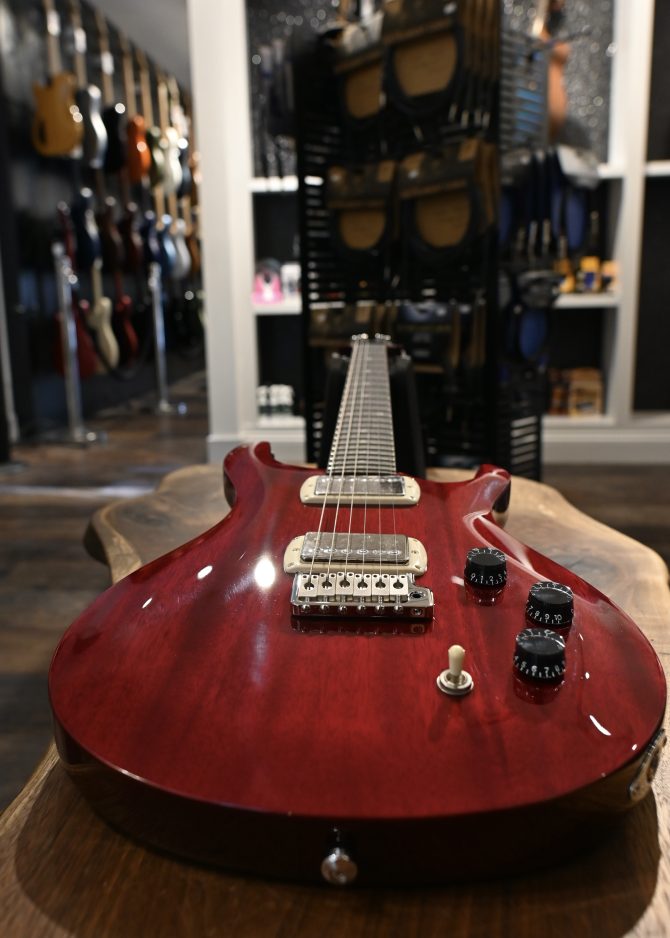 PRS SE DGT Standard Vintage Cherry w/ Moons #026