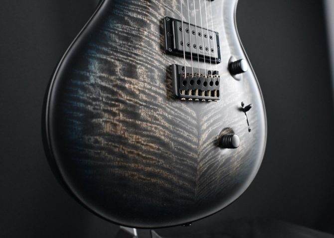 PRS Mark Holcomb Signature Holcomb Wraparound Blue Burst #036