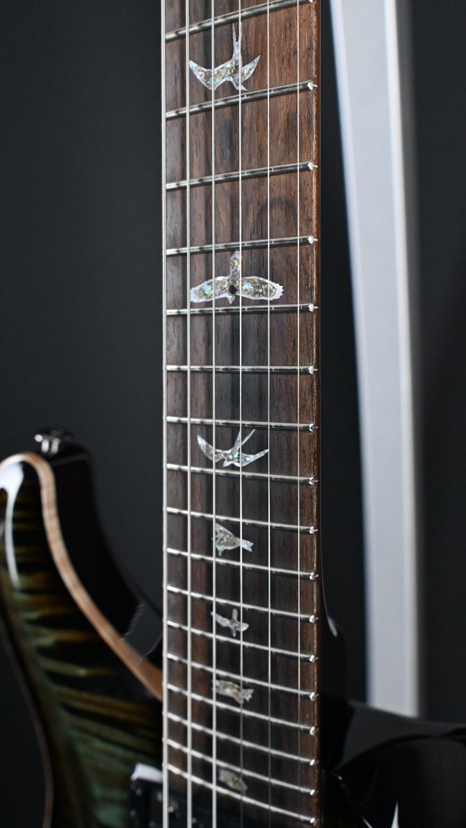 PRS Custom 24-08 Semi-Hollow 10-Top Slate Smokeburst #496