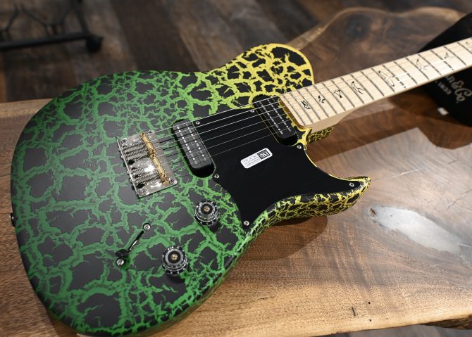 PRS NF 53 Sprayers Choice Satin Green Crackle Fade #033