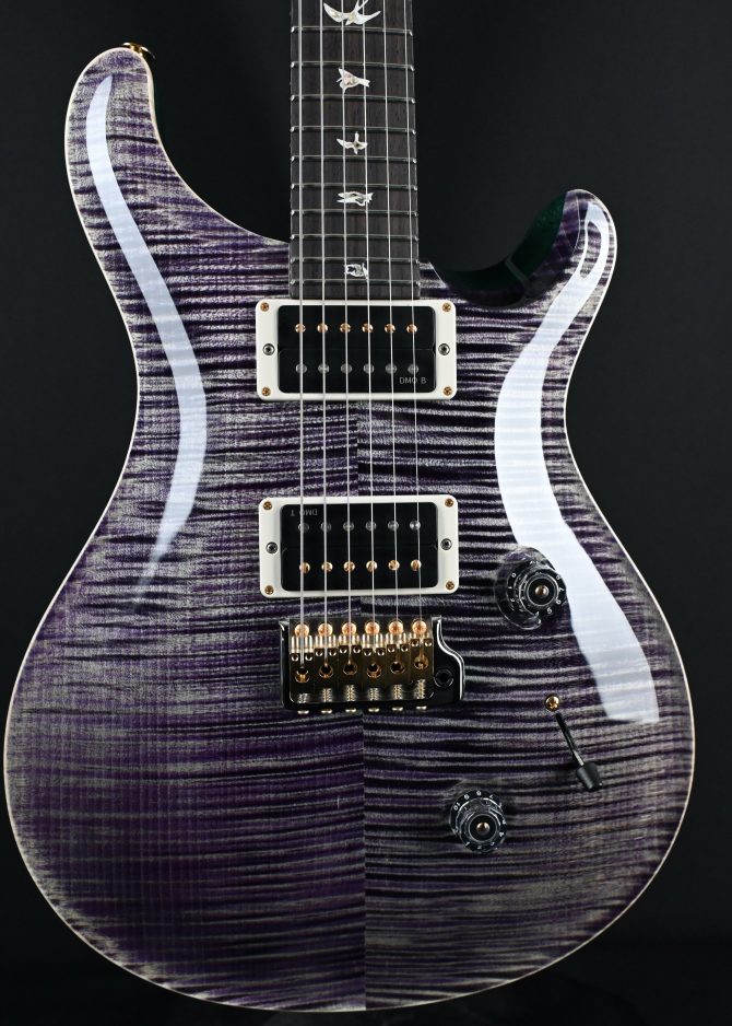 PRS Custom 24 10-Top Aurora Borealis w/ Green Back #504