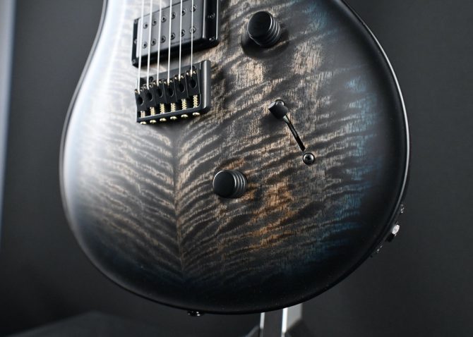 PRS Mark Holcomb Signature Holcomb Wraparound Blue Burst #036