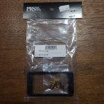 PRS Humbucker Pickup Rings, Set of 2, Black Tremolo