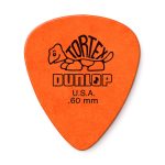 Dunlop 418P.60 Tortex Standard .60mm Orange Picks – 12-Pack