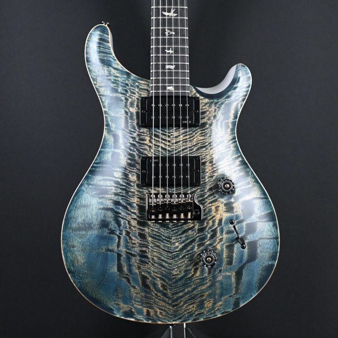 PRS 40th Anniversary Custom 24 Satin Limited Edition Faded Whale Blue w/ Silver Back #605
