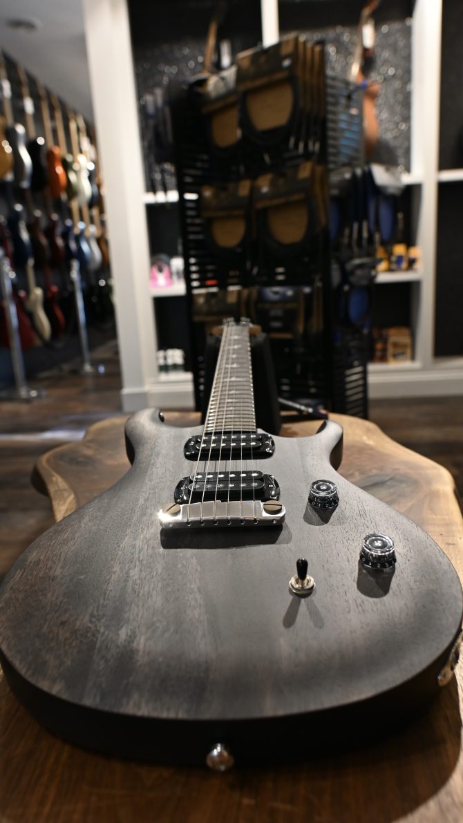 PRS SE CE 24 Standard Satin Stoptail Charcoal #118