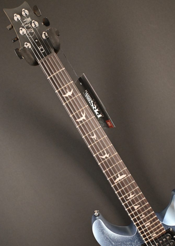 PRS SE CE 24 Standard Satin Stoptail Ice Blue Metallic #850