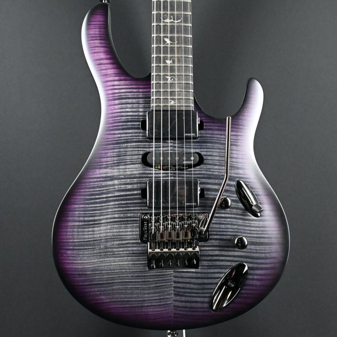PRS SE Chleo Charcoal Purple Burst Herman Li Signature #130