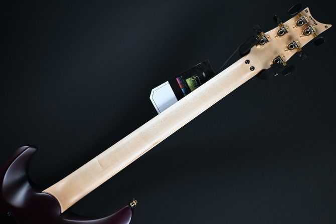 PRS Chleo Limited Edition Herman Li Signature Charcoal Purple Wraparound Burst #763