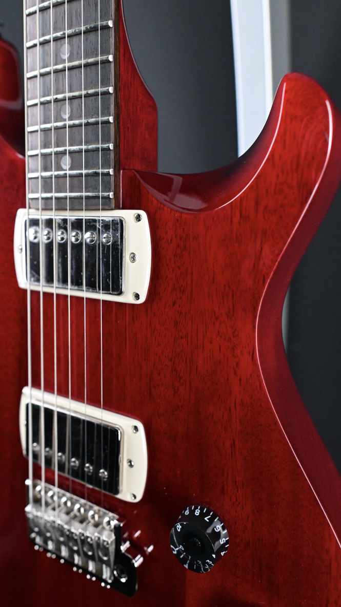 PRS SE DGT Standard Vintage Cherry w/ Moons #026