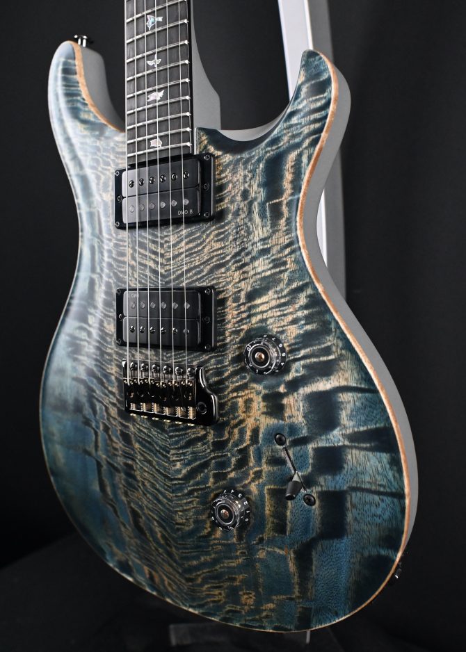 PRS 40th Anniversary Custom 24 Satin Limited Edition Faded Whale Blue w/ Silver Back #605