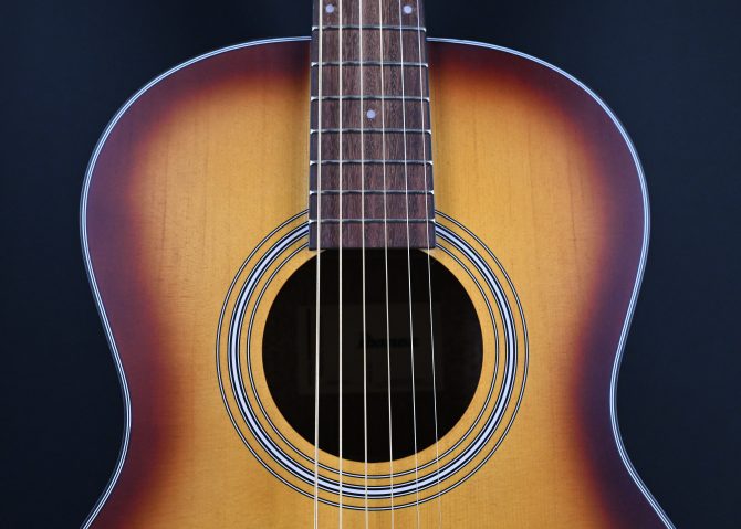 Ibanez PN50-ORH Open Pore Brown Sunburst Parlor Acoustic #662